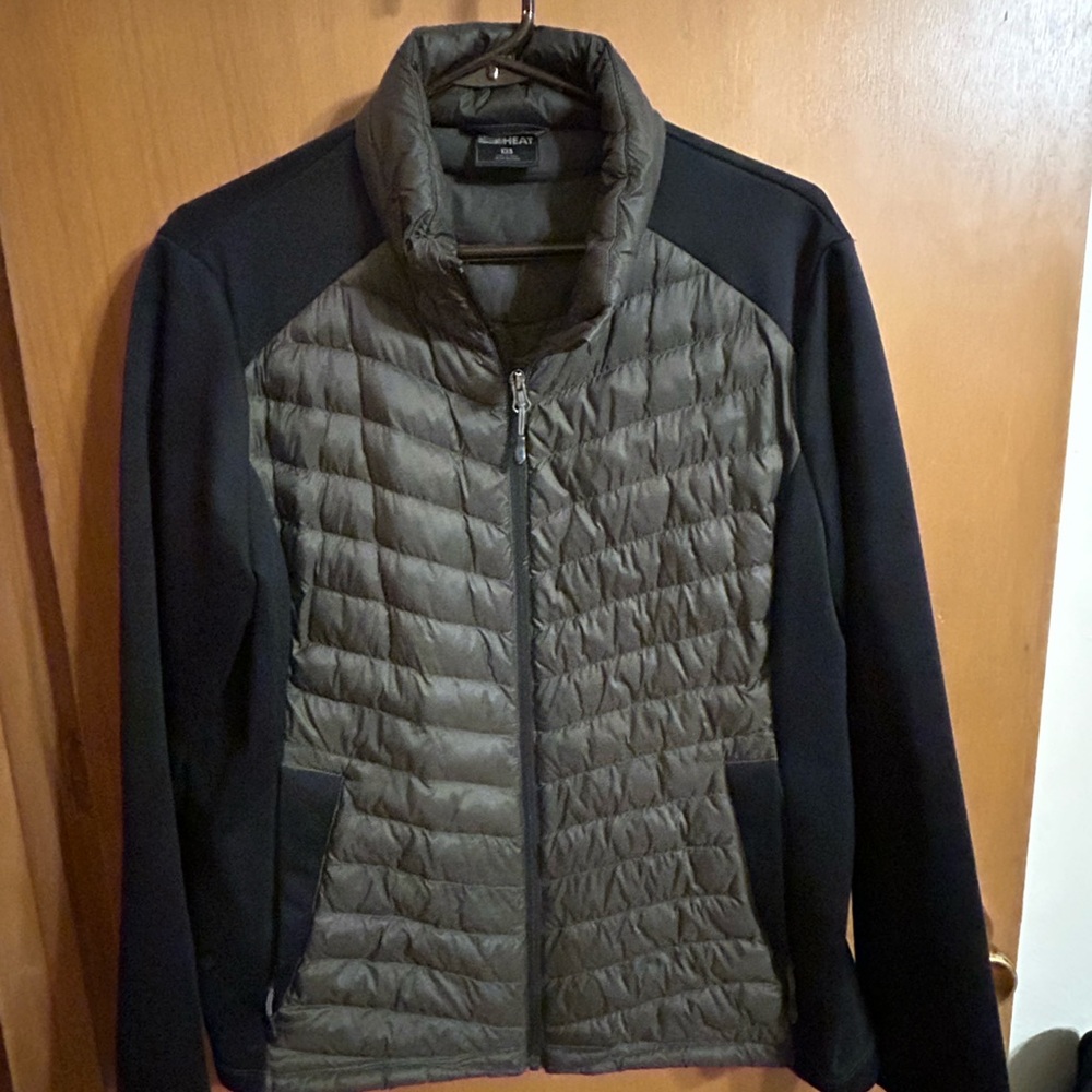 32° Heat Black Gray‎ Puffer Jacket Women’s Size XL
